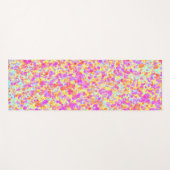 パステル絵を描（ばちゃばちゃ）跳ねるルック ヨガマット (正面(横))