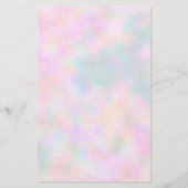 パステル絵を描 便箋 (正面)