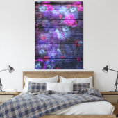 パステル絵画フラワー#4 キャンバスプリント (インサイチュ (寝室))