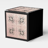 パステル考えるウィストギフトボックス フェイバーボックス (正面サイド)