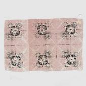 パステル考えるウィストゴルフタオル ゴルフタオル (横)