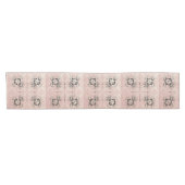 パステル考えるウィストテーブルランナー ショートテーブルランナー (横)