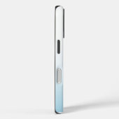 パステル背景のミニマリストな青い邪眼アイコン Case-Mate iPhoneケース (裏面 / 右)
