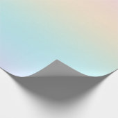 パステル色のグラデーション ラッピングペーパー (角)