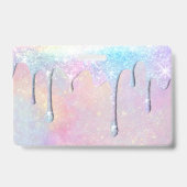 パステル色のドリップ バッジ (裏面)