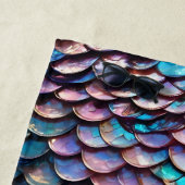 パステル色の人魚はかりで測娘 ビーチタオル (インサイチュ)