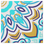 パステル色の民族幾何学模様 ファブリック (クローズアップ)