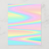 パステル色フェイク自筆紙 チラシ (裏面)