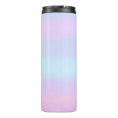 パステル色彩の鮮やかストライプ タンブラー (裏面)