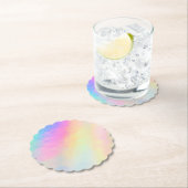 パステル色彩の鮮やか紙コースター ペーパーコースター (インサイチュ)