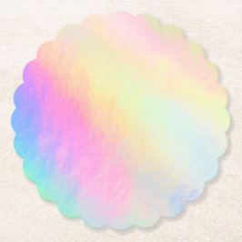 パステル色彩の鮮やか紙コースター ペーパーコースター