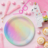 パステル色彩の鮮やか紙プレート ペーパープレート (パーティー)