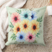 パステル花びら装飾用クッション クッション (ブランケット)