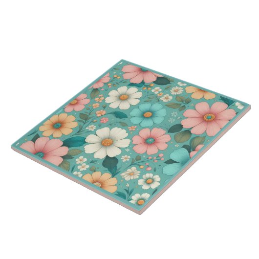 パステル花びら タイル (側面)