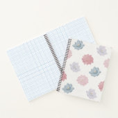 パステル花びら ノートブック (内部)