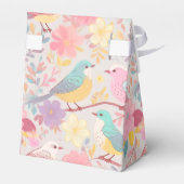 パステル花柄 フェイバーボックス (裏面サイド)