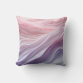 パステル落ち着き波パターン クッション (正面)