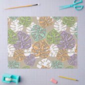 パステル葉ティッシュペーパー 薄葉紙 (クラフト)