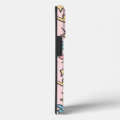 パステル葉ピンク Case-Mate iPhoneケース (裏面 / 右)