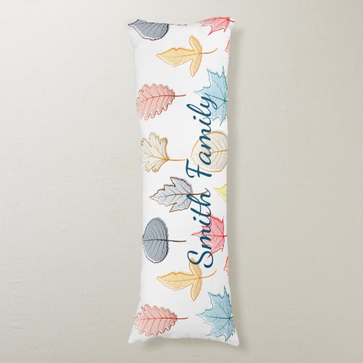 パステル葉 ボディピロー (正面縦)