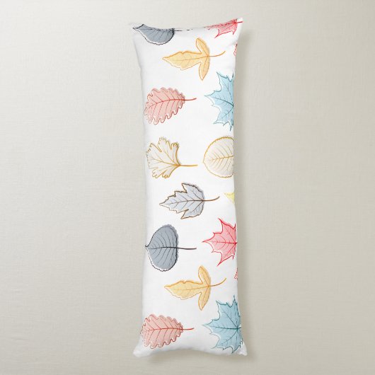 パステル葉 ボディピロー (裏面 (縦))