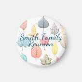 パステル葉 マグネット (正面)