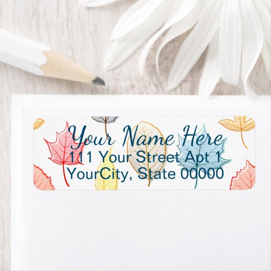 パステル葉 ラベル (インサイチュ)