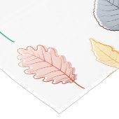 パステル葉 ロングテーブルランナー (コーナー)