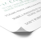 パステル薄紫バルーン1st誕生日タイムカプセル ポスター (角)