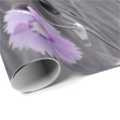 パステル薄紫ワイルドフラワー ラッピングペーパー (ロールコーナー)
