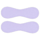 パステル薄紫無地のカラー |クラシック |エレガント | ソフトボール (パネル)