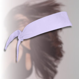 パステル薄紫無地のカラー |クラシック |エレガント | タイヘッドバンド
