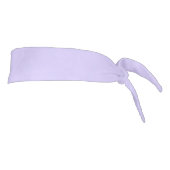 パステル薄紫無地のカラー |クラシック |エレガント | タイヘッドバンド (回転90)