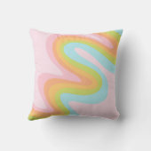 パステル虹の角 クッション (裏面)