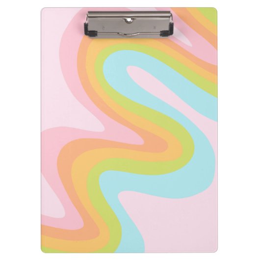 パステル虹の角 クリップボード (正面)