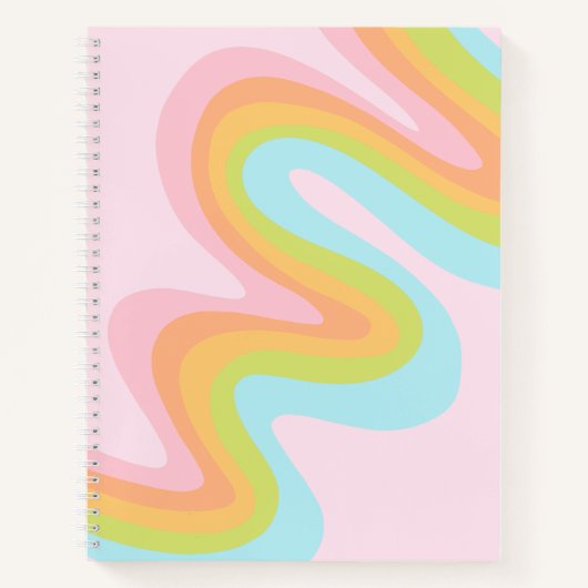 パステル虹の角 ノートブック (正面)
