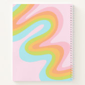 パステル虹の角 ノートブック (裏面)