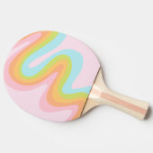 パステル虹の角 卓球ラケット (横)