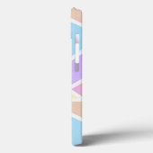 パステル虹モザイクパターンCase-Mate iPhone cas Case-Mate iPhoneケース (裏面 / 左)