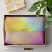 パステル虹色グラデカラフルーションデザイン 薄葉紙 (ギフト)