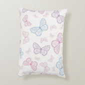 パステル蝶 アクセントクッション (裏面(縦))