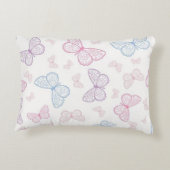 パステル蝶 アクセントクッション (裏面)