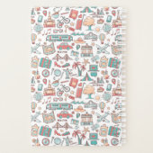 パステル観光客パターン プランナー手帳 (裏面)