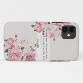 パステル調のクリスチャンキャンバスで幸せな祝福を Case-Mate iPhoneケース (裏面(横))