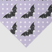 パステル調のゴシックの不気味でかわいいこうもりのかわいいのティッシュペーパー 薄葉紙 (詳細)