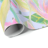 パステル調のチューリップの包装紙 ラッピングペーパー (ロールコーナー)