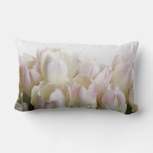 パステル調のチューリップ ランバークッション (裏面)