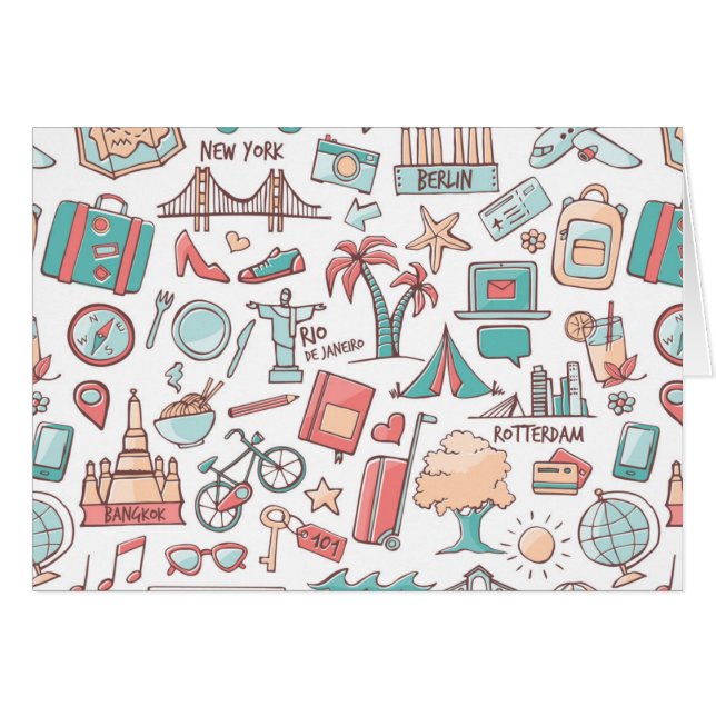 パステル調のツーリストパターン (正面横)