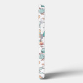 パステル調のツーリストパターン Case-Mate iPhoneケース (裏面 / 左)