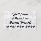 パステル調のハワイアン 名刺 (正面)